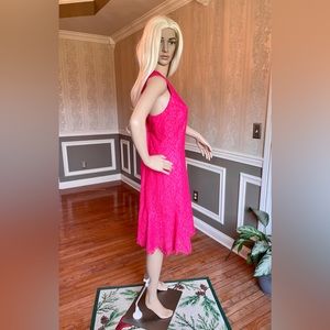 SHOSHANNA🌺BARBIE! fuchsia pink dress/women’s size-10/dry clean only